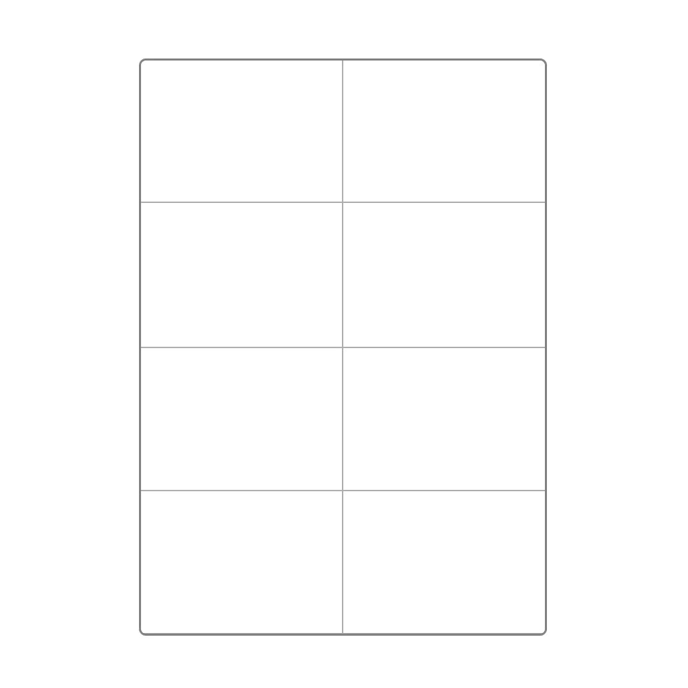 A4 Paper Label Sheet 105mm x 74mm
