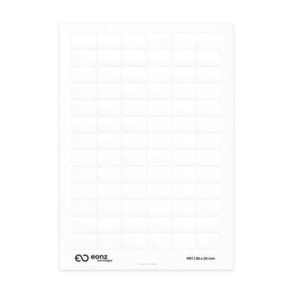 A4 PET Label Sheet 30mm x 20mm
