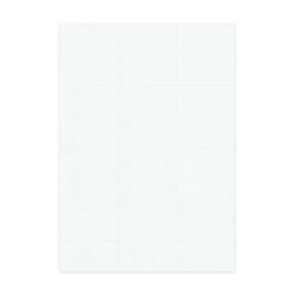 A4 Polyester Label Sheet 70mm x 37mm